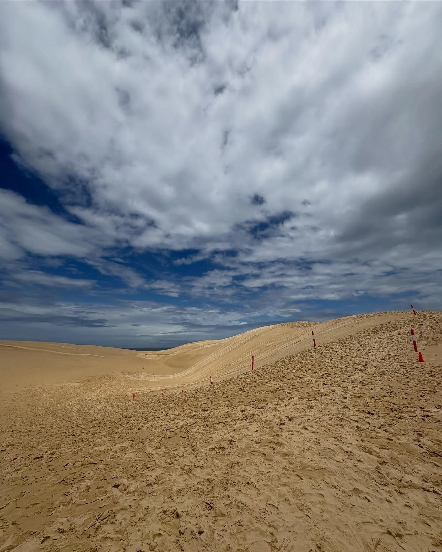 Perfect conditions for some sand boarding!