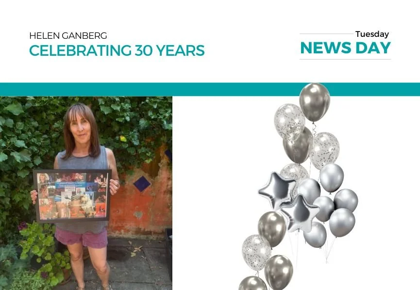 Helen celebrates 30 years