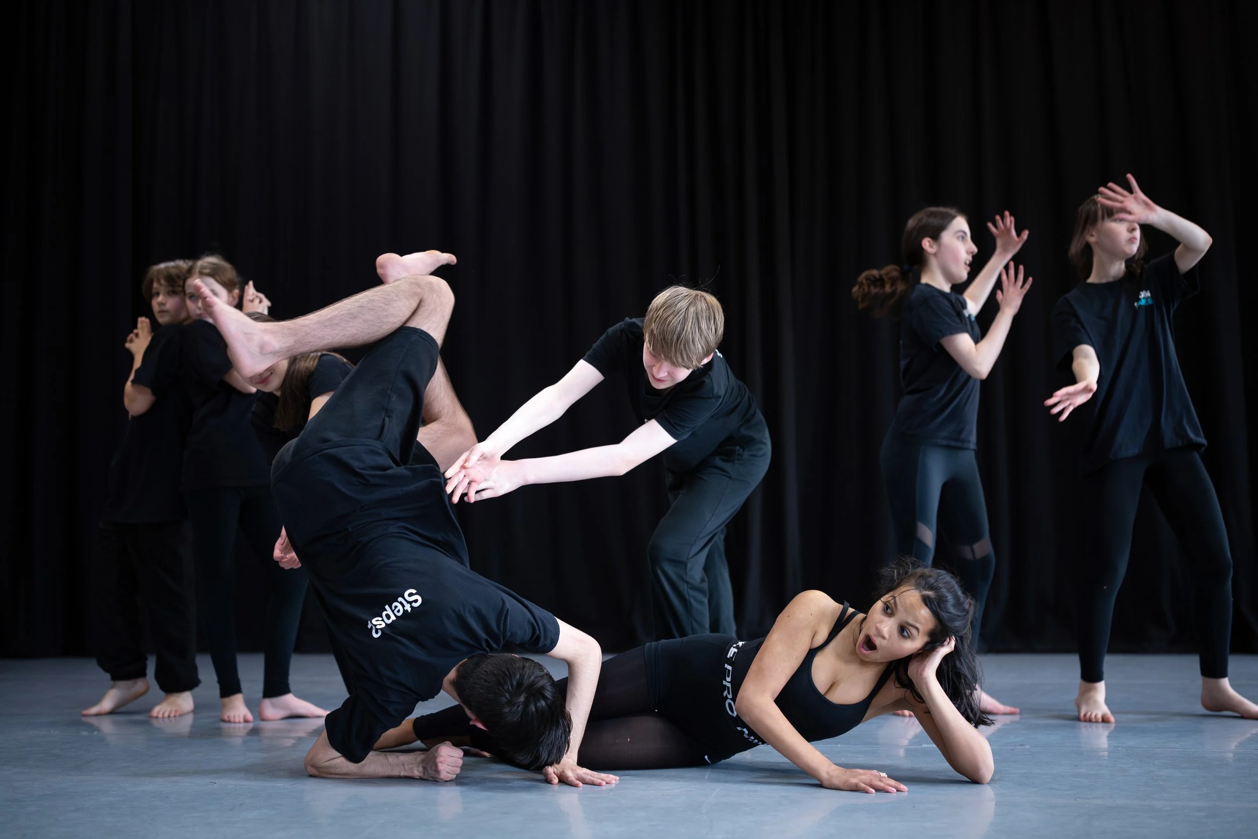STEPS2: Early Talent Programme (Ages 9–13) at Swindon Dance — HOME PAGE