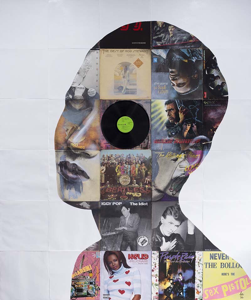 'Rumours' vintage LP covers portrait