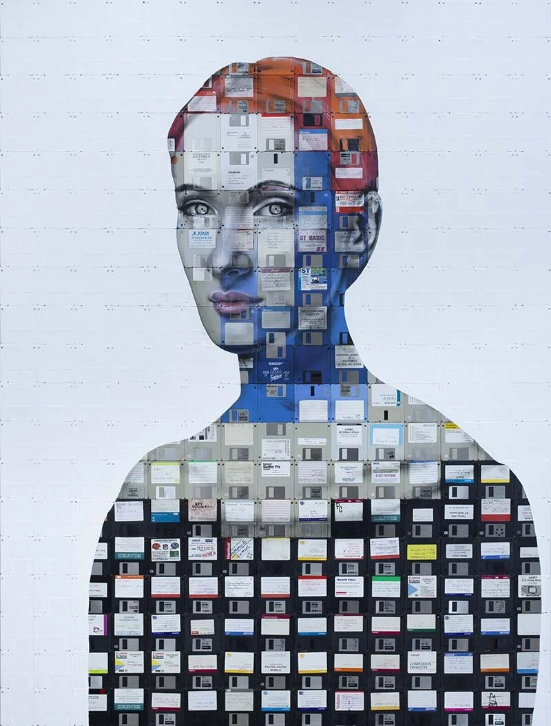 'Companion' 3.5 inch floppy disk art