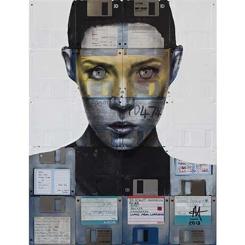 'Invader' unlimited edition print