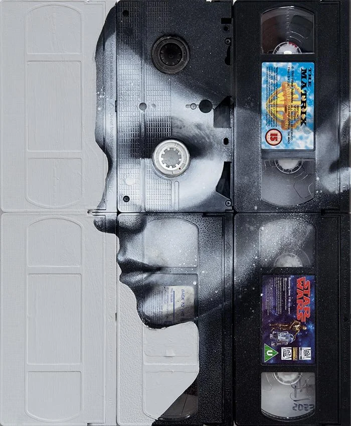 'Clone 1' VHS collage