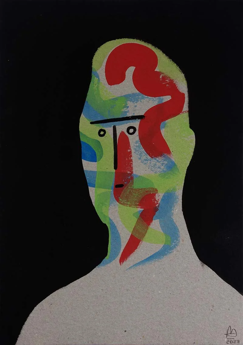 Portrait of a happy person