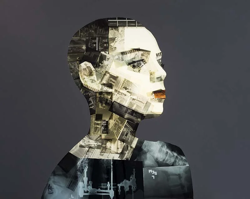 'Assemblage Number 1' film negative art