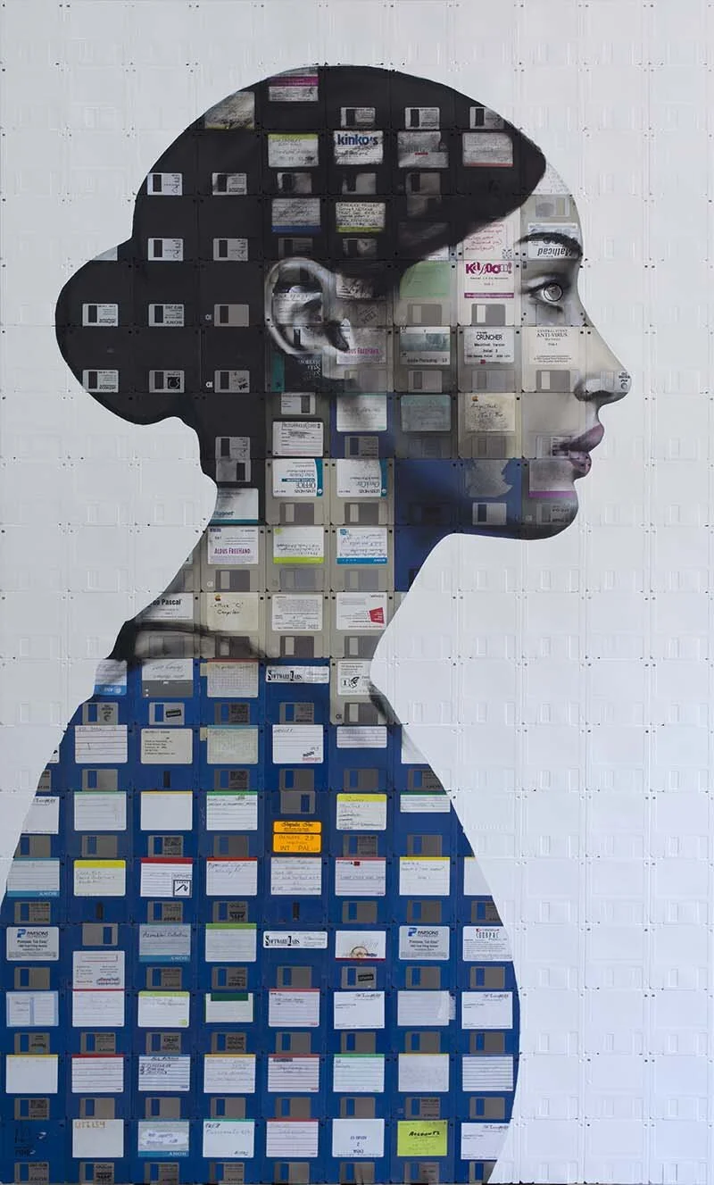 'Profile Number 16' disk art