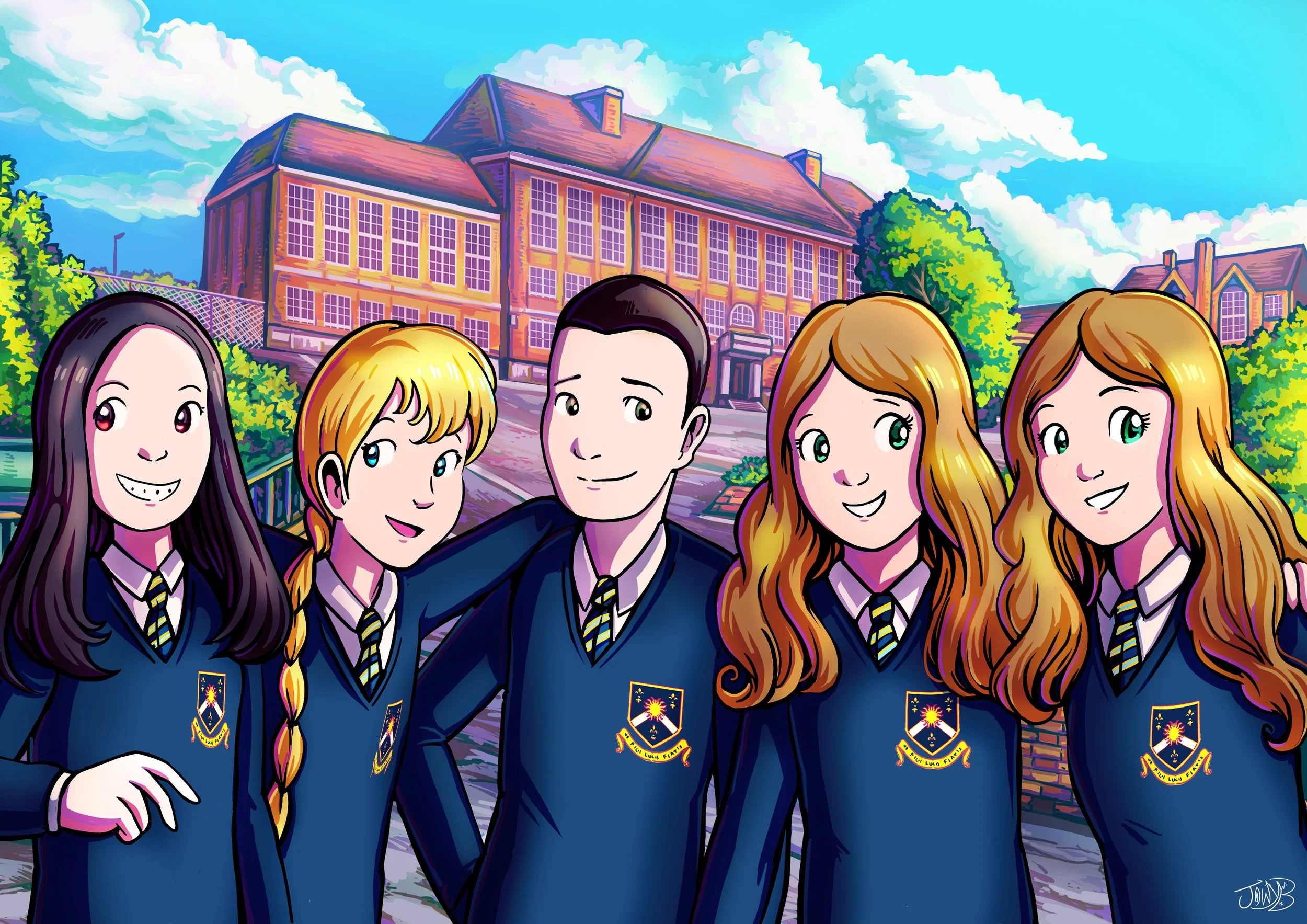 High school friends commission.jpg