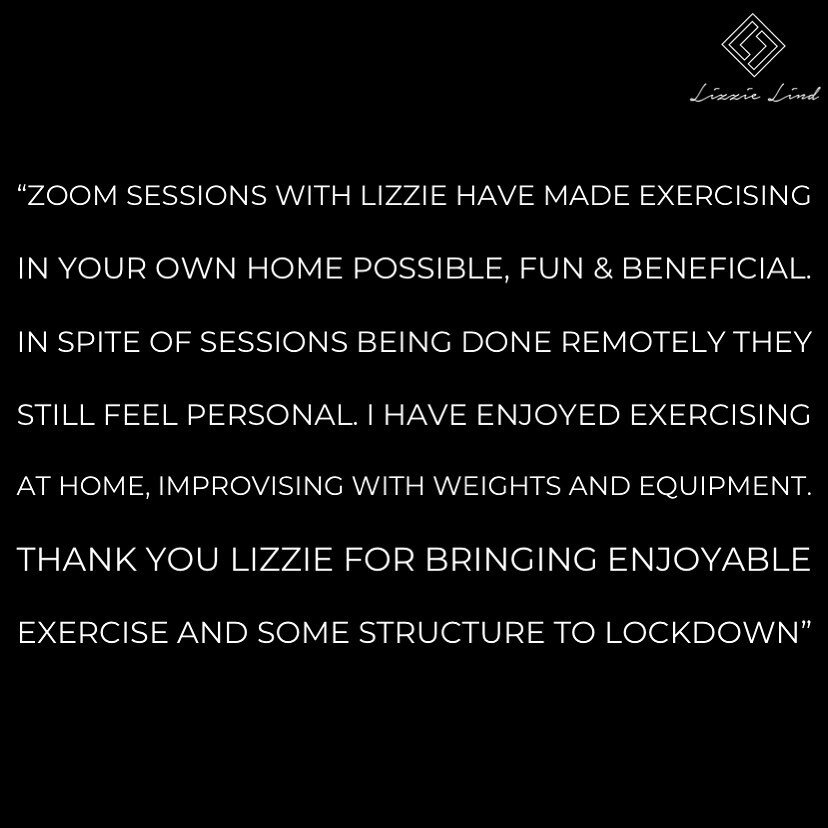 Kind words from one of my online clients. What&rsquo;s stopping you from giving online #personaltraining a try?
