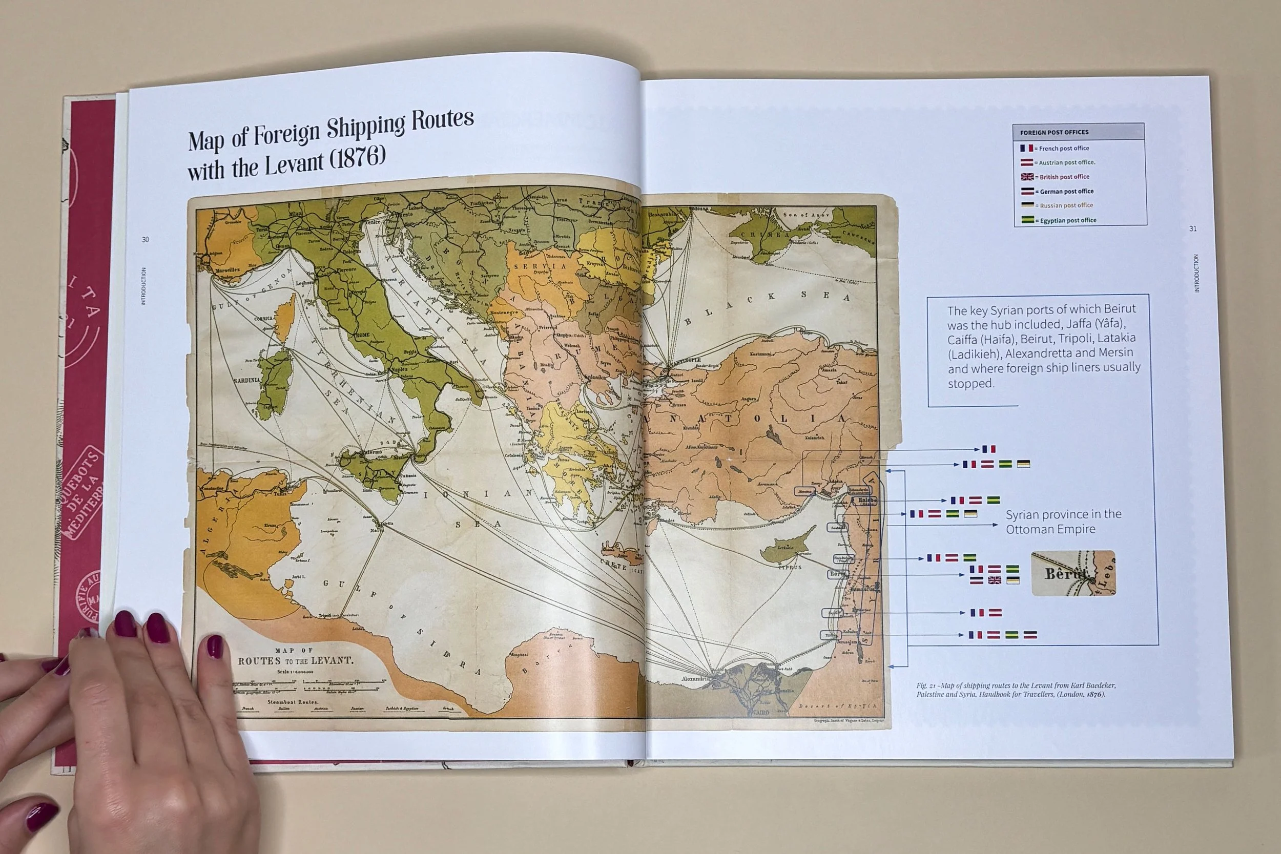Mail in the Levant | Beirut, crossroads of steamships and empires
