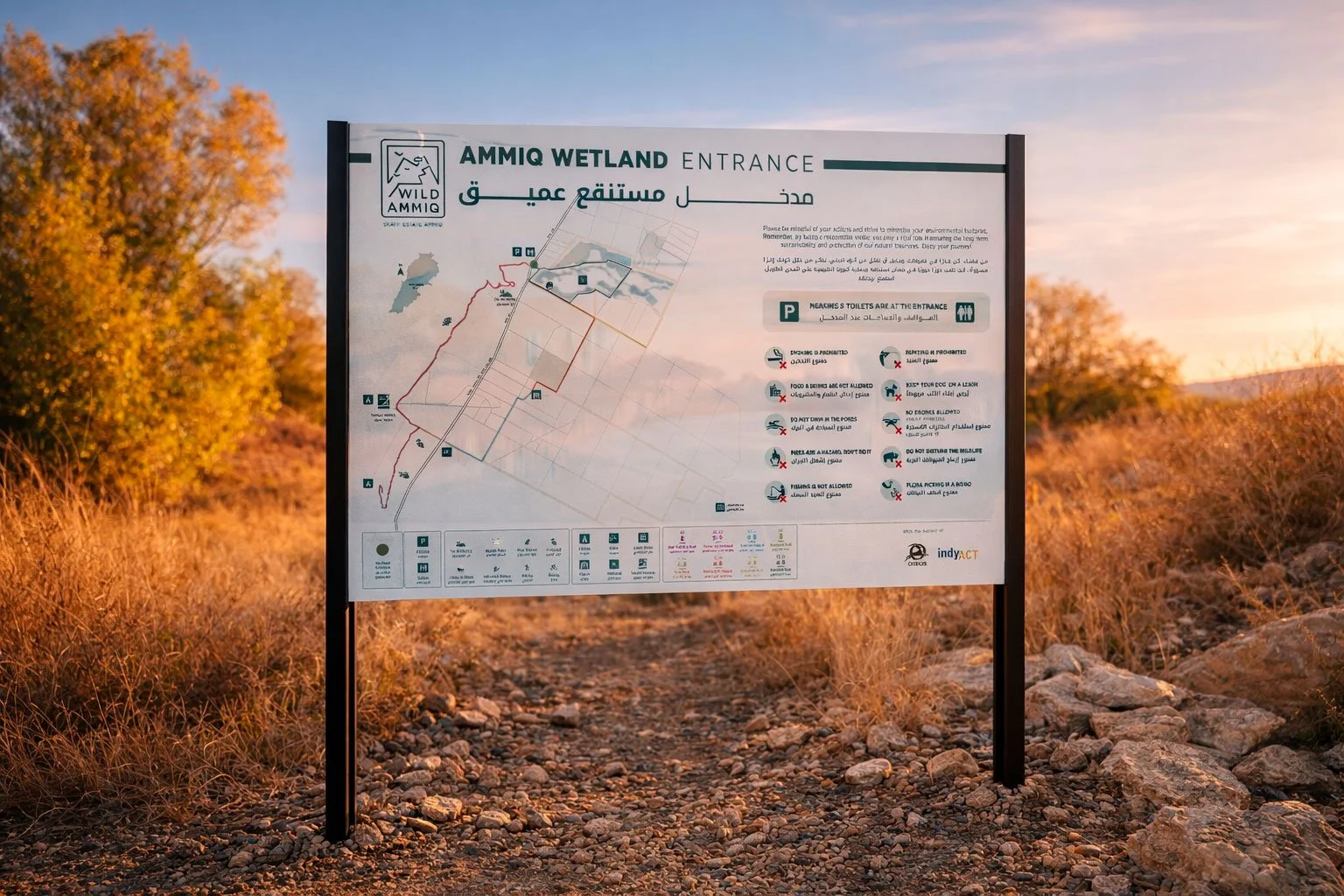 Wild Ammiq | Signage system