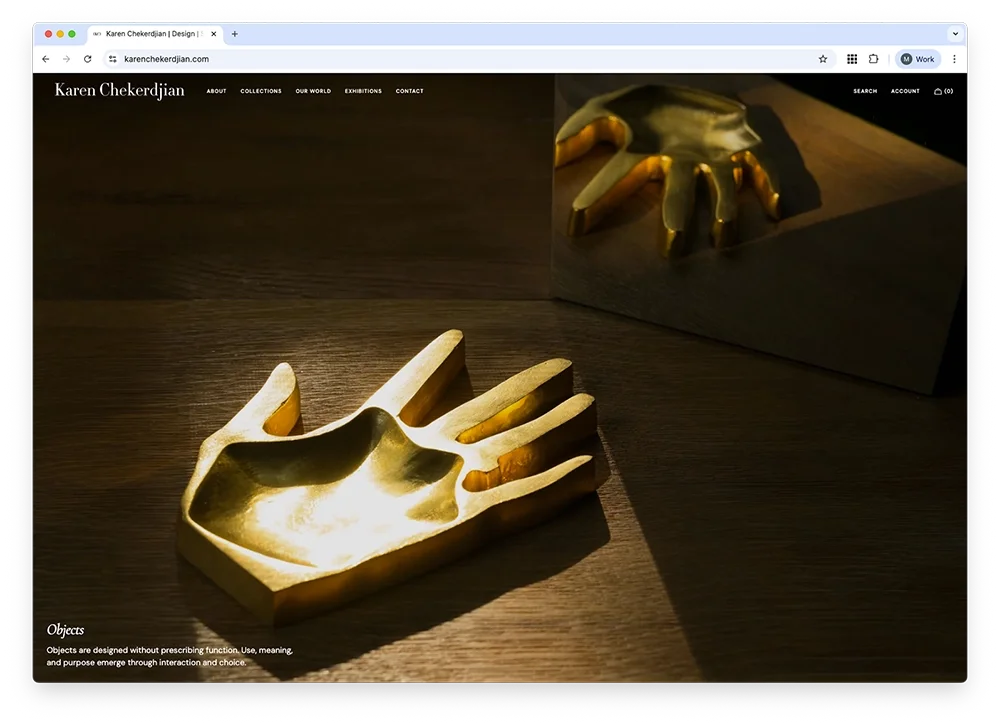 Karen Cherkerdjian Website 