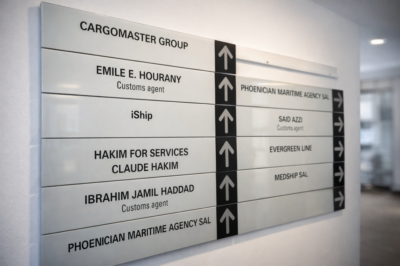 Sehnaoui Building | Signage System