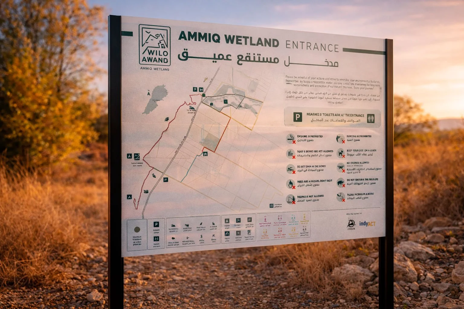 Wild Ammiq | Signage system