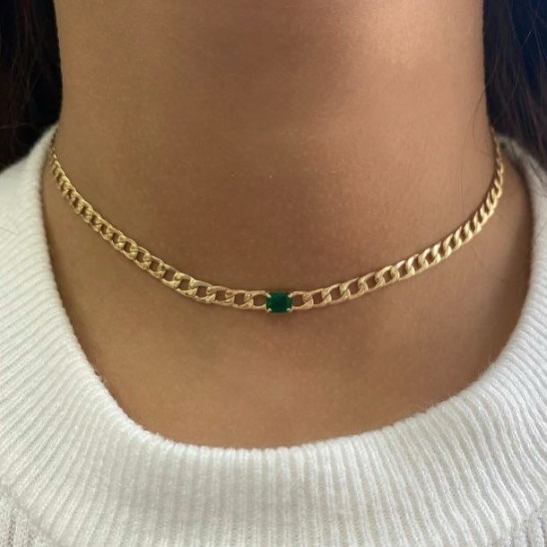 🚨 New emerald curb necklace 🚨
Dm for prices 😉