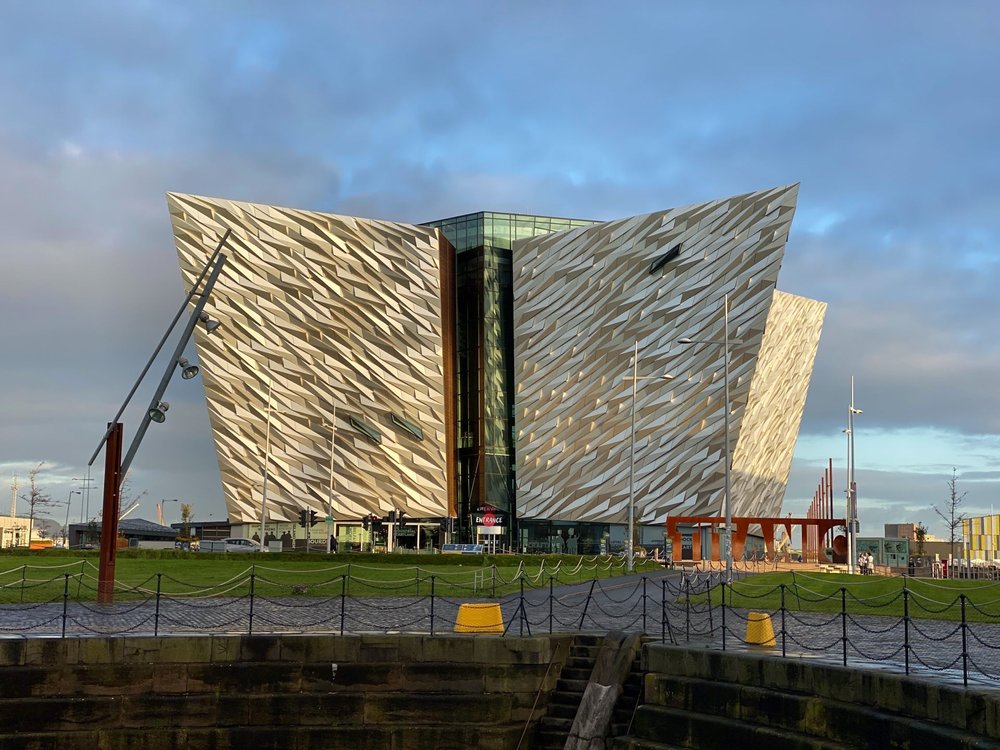 Belfast Titanic Museum esterno