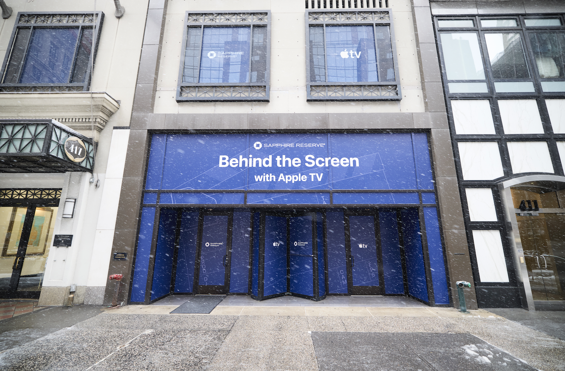 Apple TV x Chase Sapphire (Lighting Design)