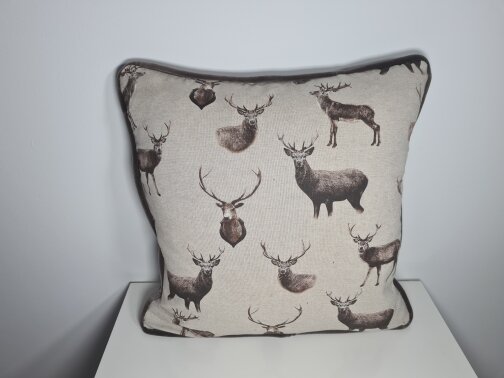 Stag Cushion (Square)