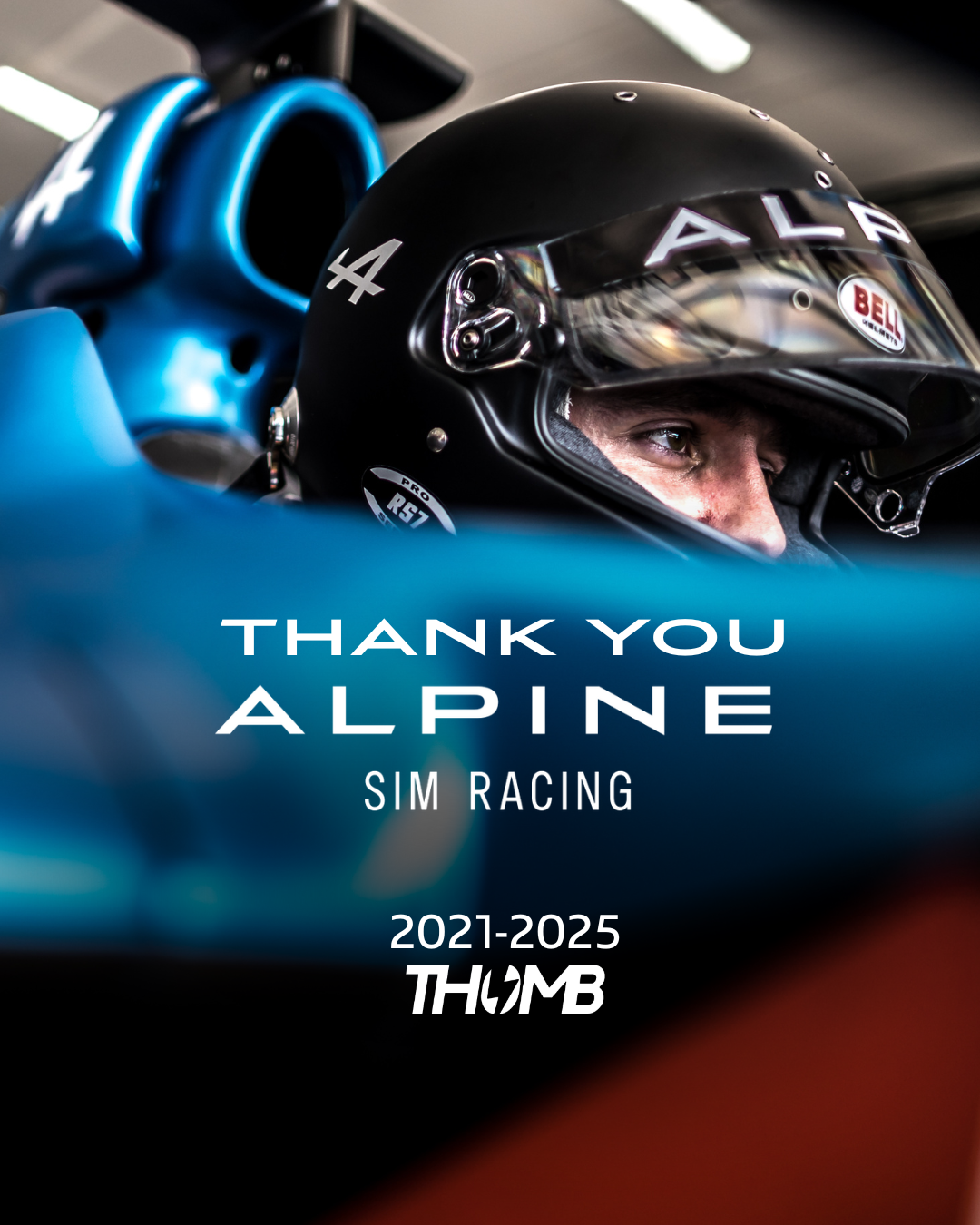 A New Chapter: THOMB Leaves Alpine Sim Racing 