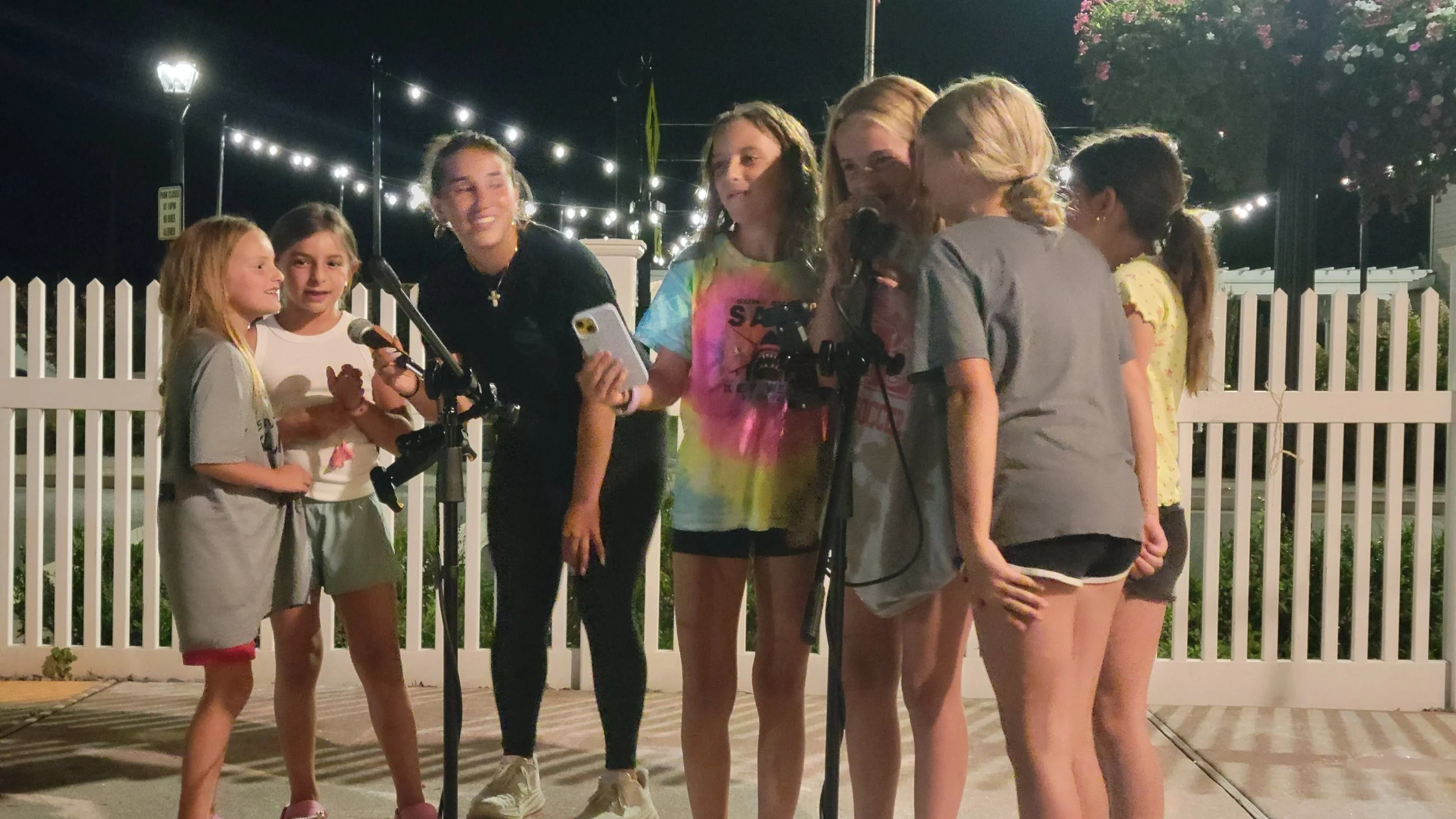 Kid's Kareoke on the Patio