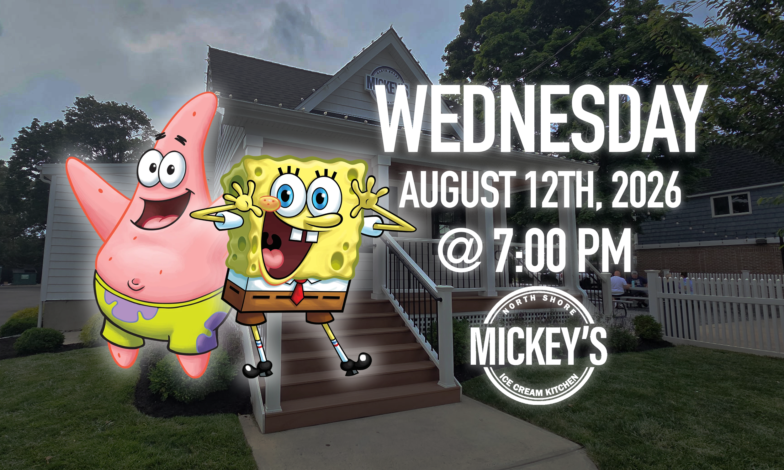 FREE Kid’s Dance Party: SpongeBob and Patrick