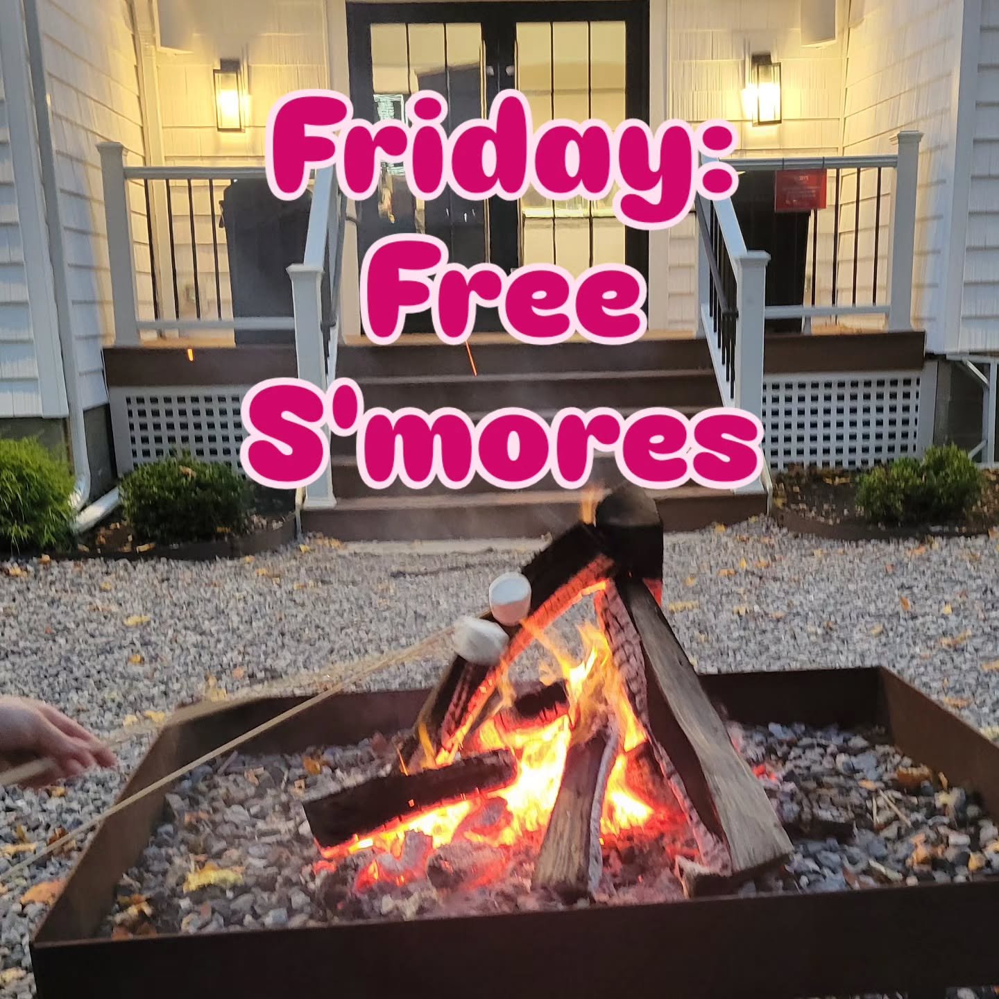 Friday: Free S'mores Roast 5-8pm on @mickeys_ice_cream patio to kick-off the fall weekend!

Shop Open daily all year 1-9pm