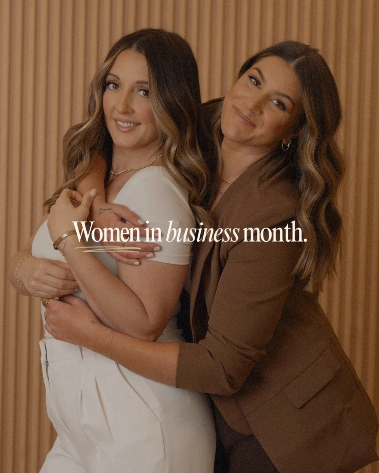 This month is Women in Business month, and what better two people to honor than the two that founded Mane Salon in 2018. We are so lucky to work in a space that is so inspiring and supportive, all thanks to your visions. We are so proud of the both o
