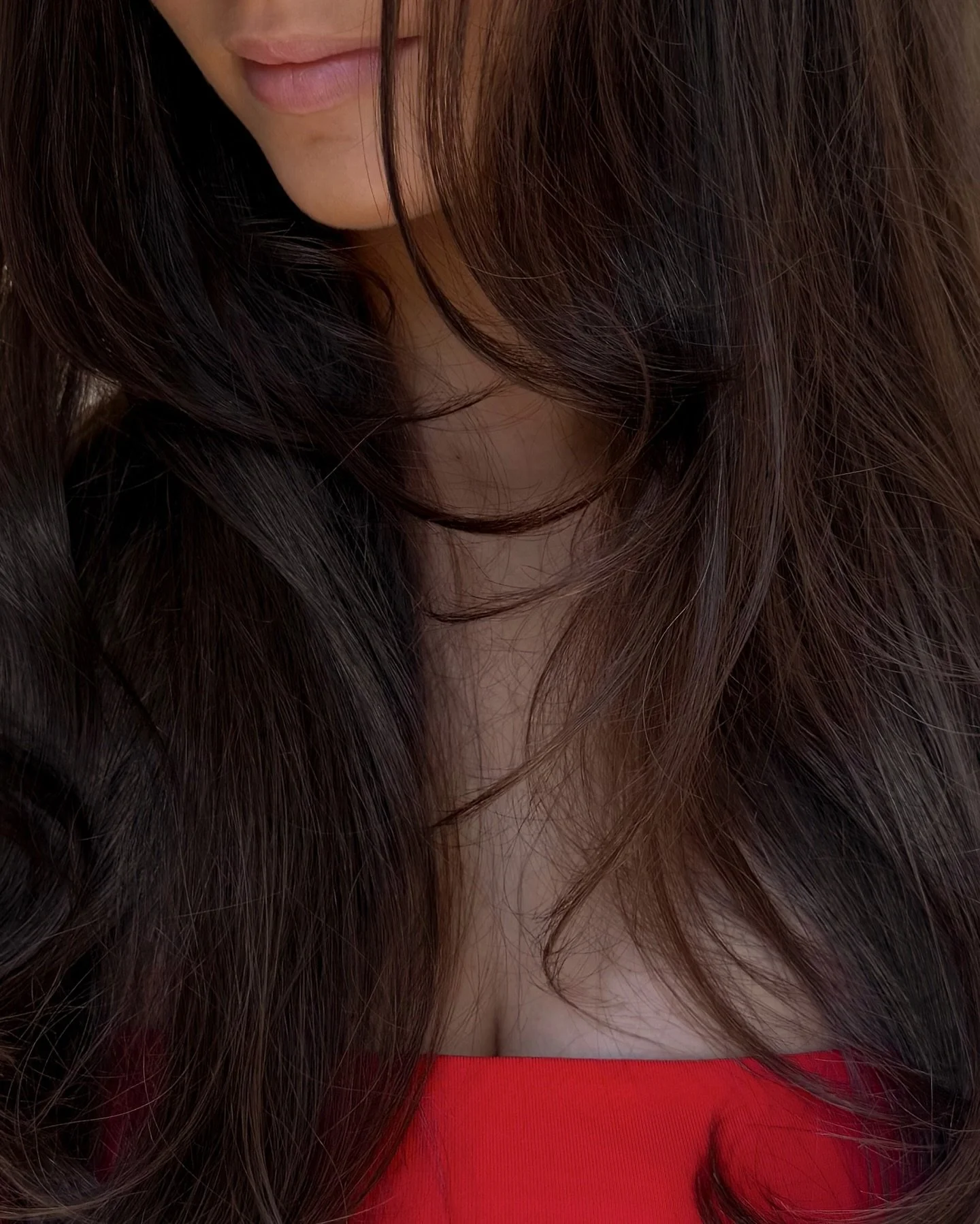 No bad hair days here 🍒

.

#hairsalon #hairinspo #layeredhaircut #faceframe #detailpic #salon #hairgoals #brunette