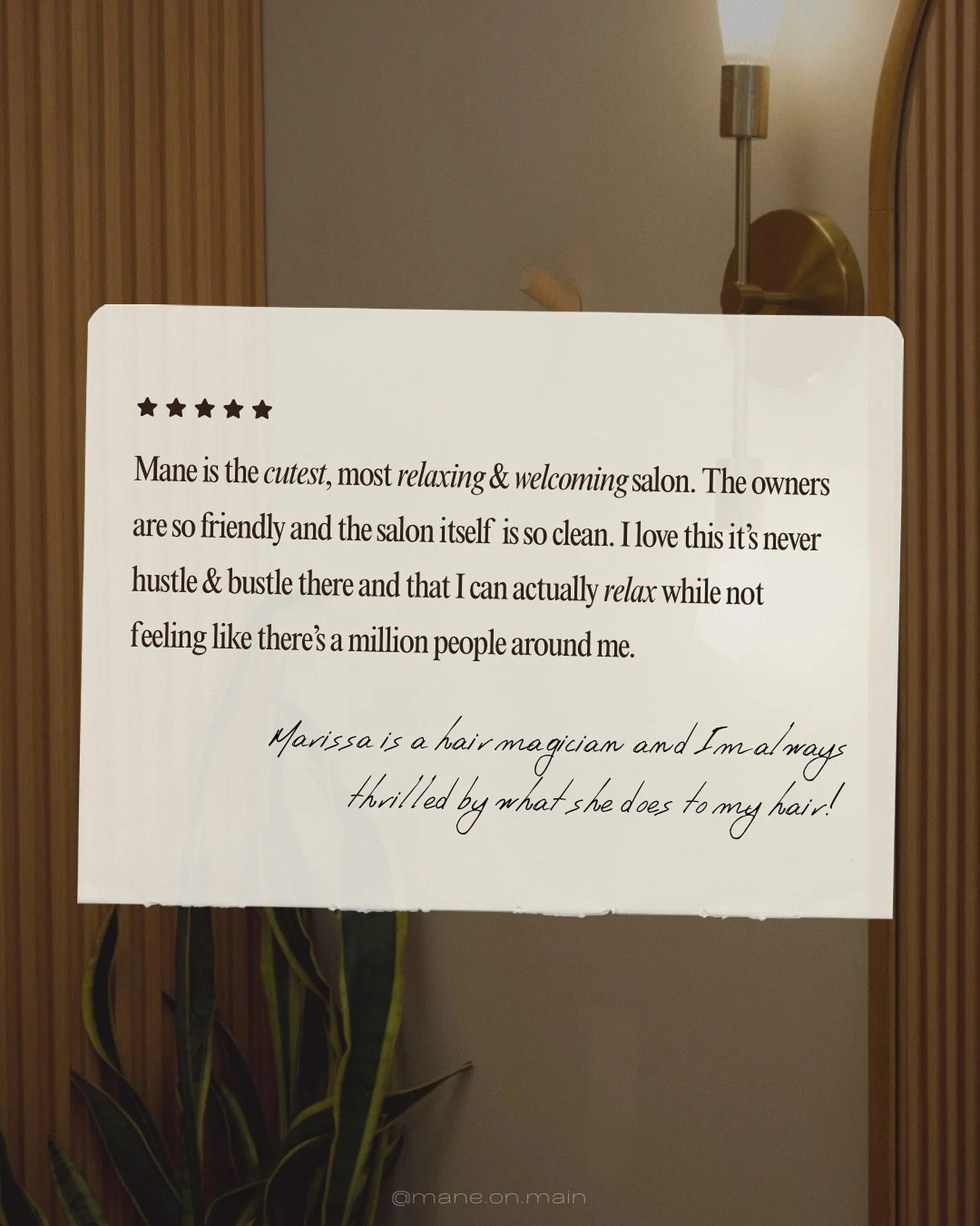 your words and support mean more than you know 🫶🏼 shoutout @colormemarissa 

.

#clientreview #clientlove #salonclients #review