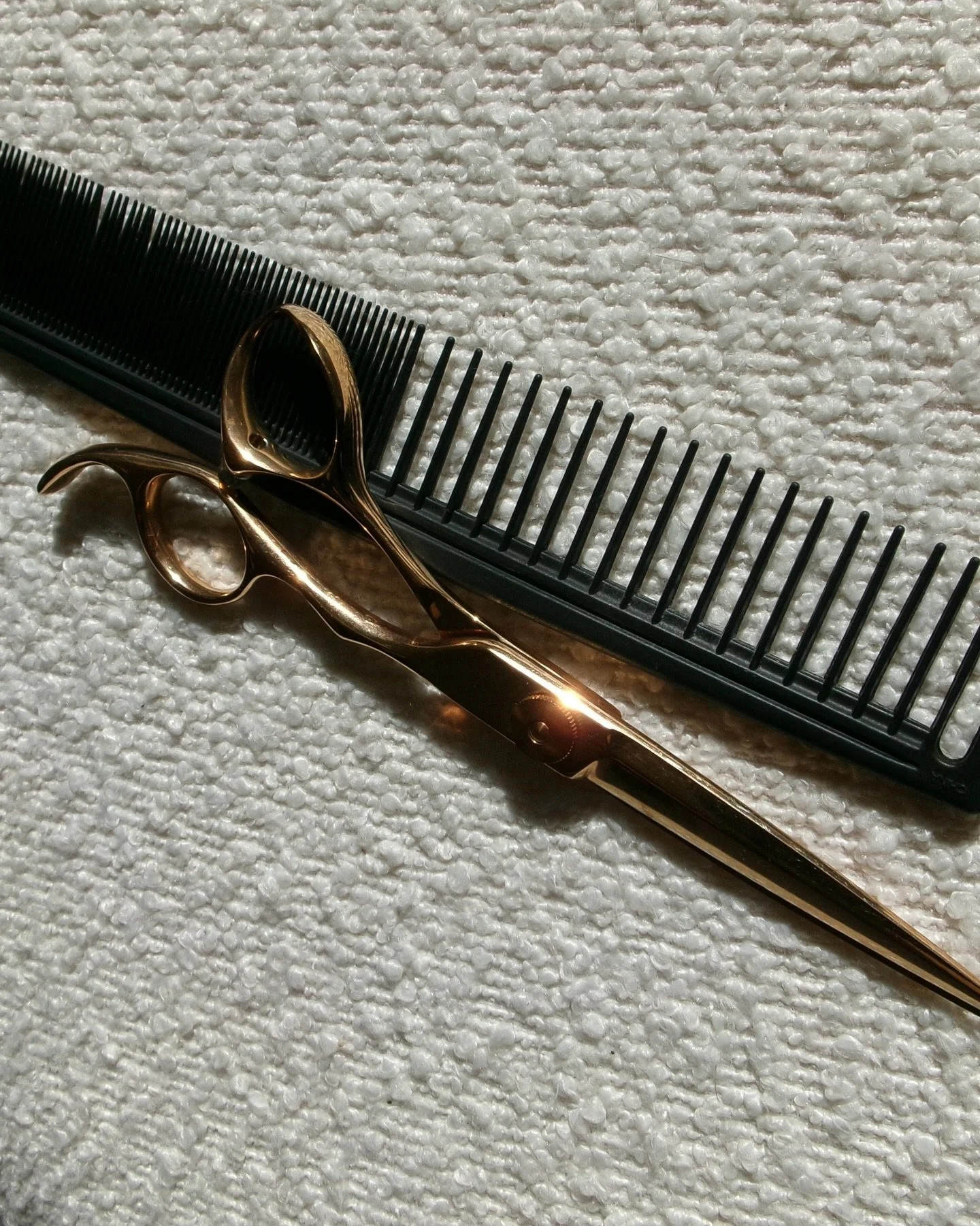 tools of the trade ft. @fancyscissors 🪄

.

#hairstyling #hairstylist #shears #essentials #haircutting