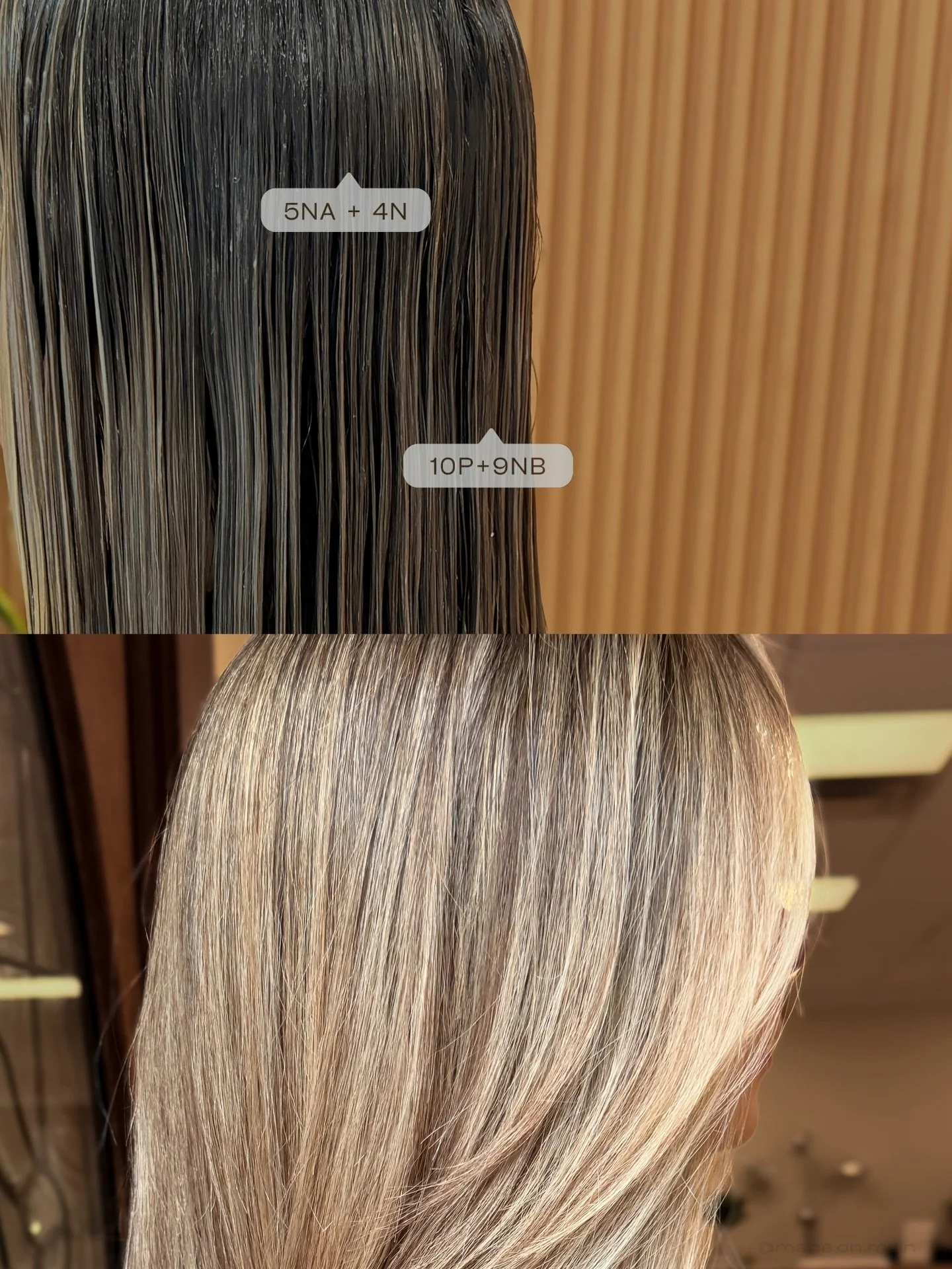 root melt + all over gloss formula for a seamless, bright blonde using @redkenpro 🤍