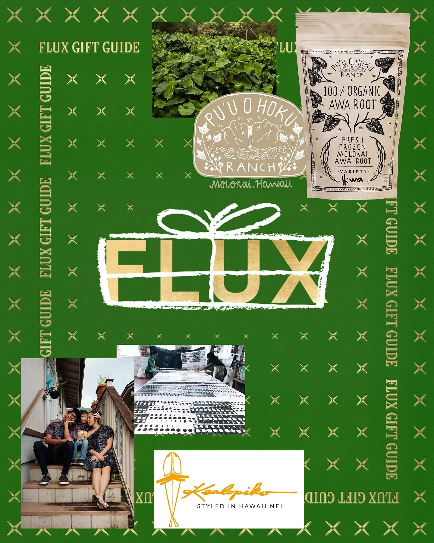 Honored that Welcome Stranger cofounders, Jesse Arneson and Scott Na&rsquo;auao were asked to participate in the @fluxhawaii 2025 Gift Guide alongside some of Hawaii&rsquo;s top tastemakers. 

Mahalo to @puuohokuranch for your amazing &lsquo;awa and 