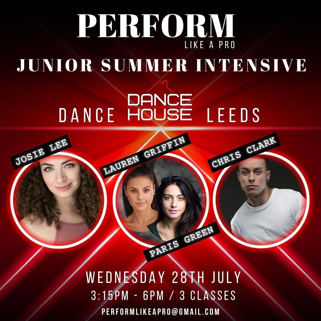 CALLING ALL JUNIOR SUPERSTARS ⭐️
.
.
Still spaces available on our northern junior intensive! What an incredible afternoon we have in store for you!!!
.
.
Go to the link in our bio to book!!!! ❤️