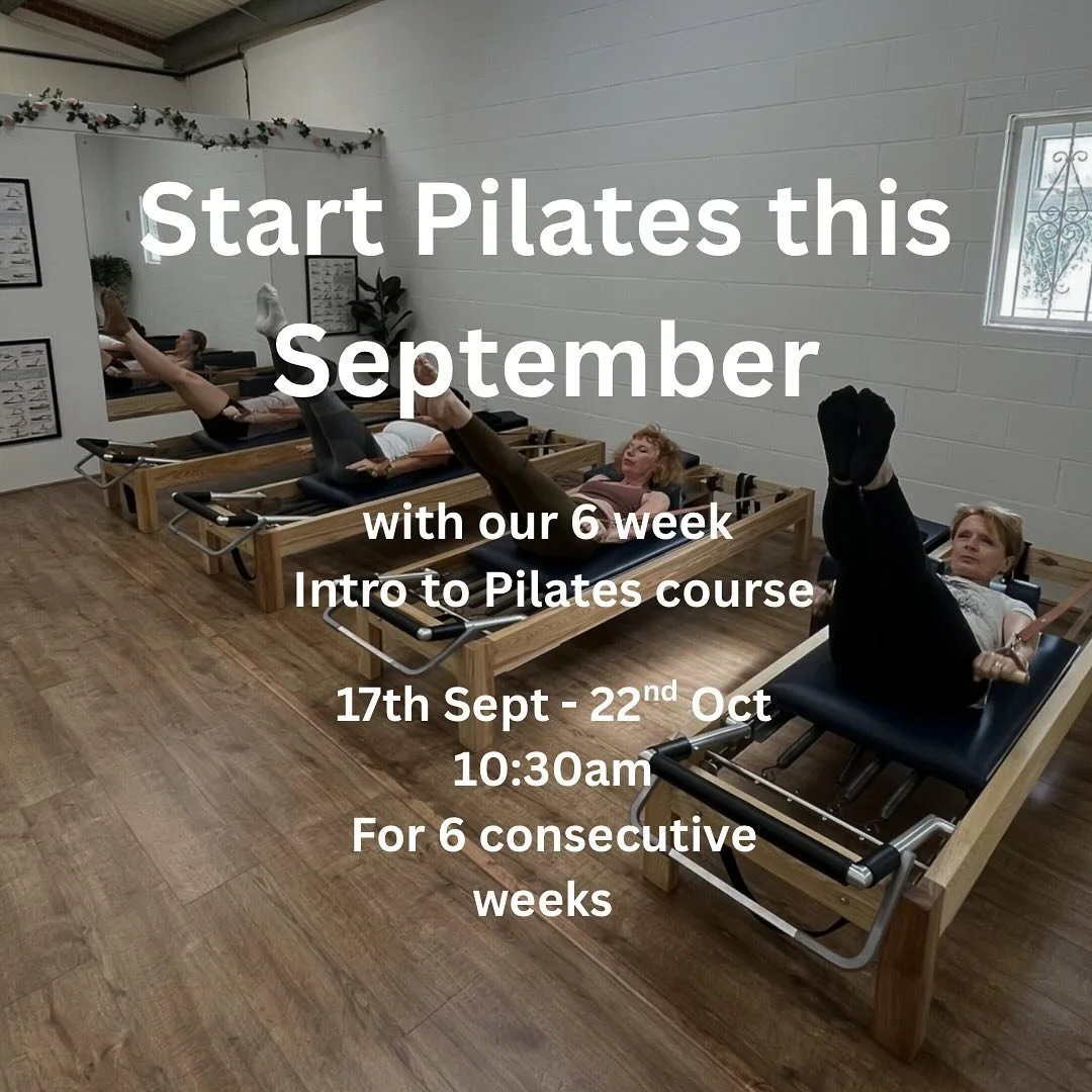 Join our next group of students in our popular 6 Week Intro to Pilates Course 🥳

The amazing @pilatesbyhazel will be guiding the new cohort on the 17th September. 

These are a brilliant way to really understand the fundamentals of the method. 

You