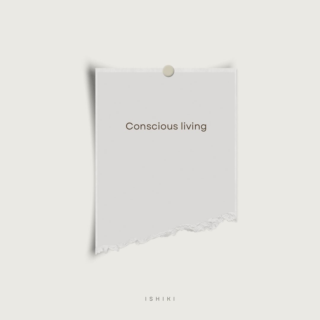 🌿Conscious living is a lifestyle that involves being aware, intentional, and mindful in all aspects of life. 

It means making choices aligned with personal values, being present in the moment, and considering the impact of actions on oneself, other