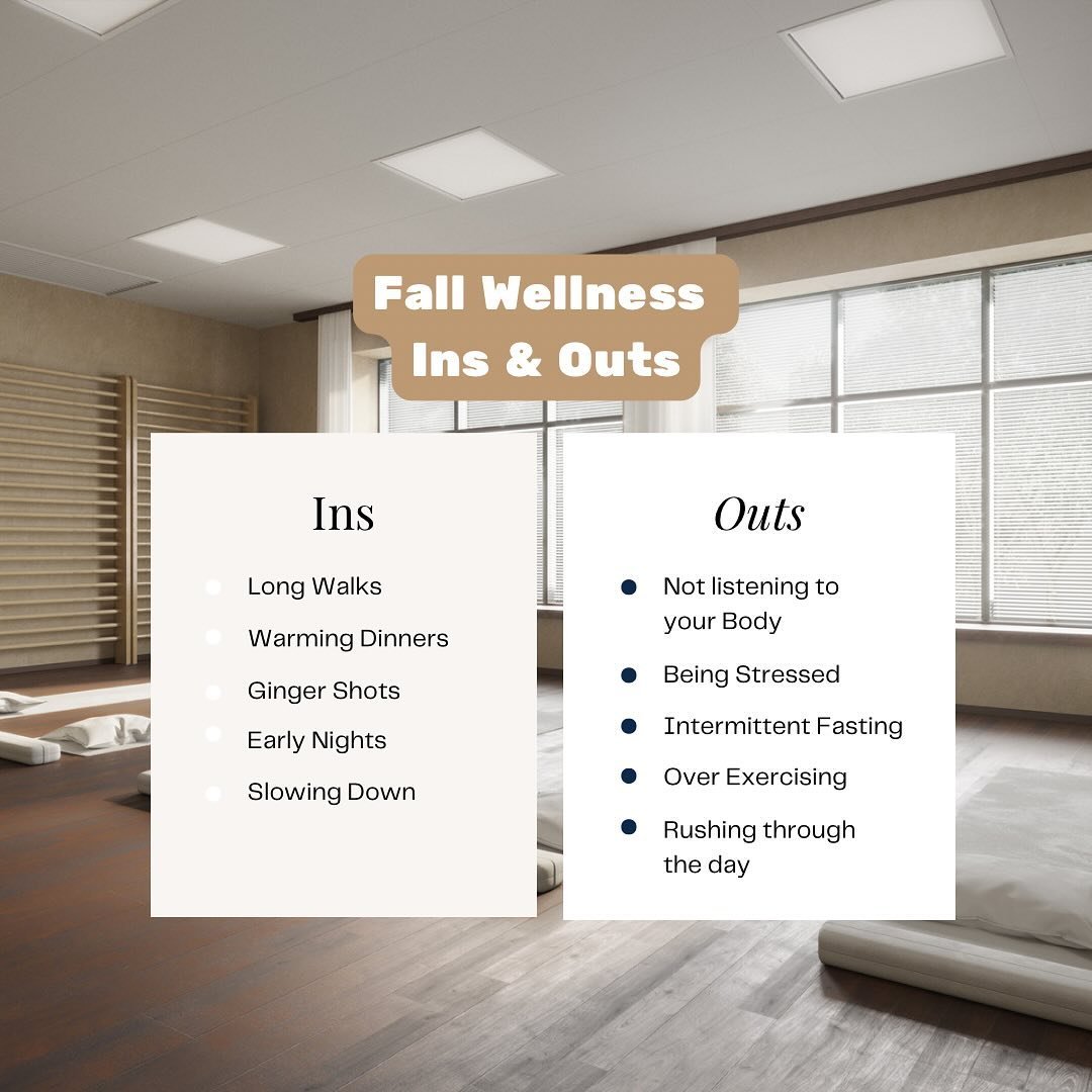 Fall Wellness Ins &amp; Outs 🤍
What are yours? comment below 👇🏻

#fall #wellness #ishiki #london #wellbeing #consciousness #consciousliving #insandouts