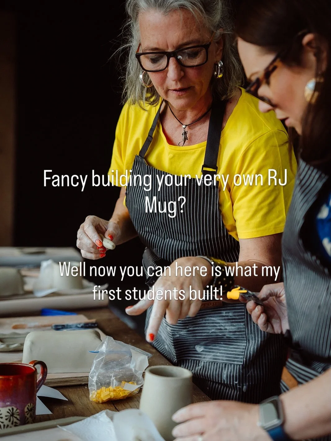 👀 👇 So here are the dates I have added to date for the hand building classes. 

I&rsquo;ve added a weekday evening class and a weekend date, hopefully that gives you some flexibility. 

A class is limited to 4 people, I want the classes to feel rel