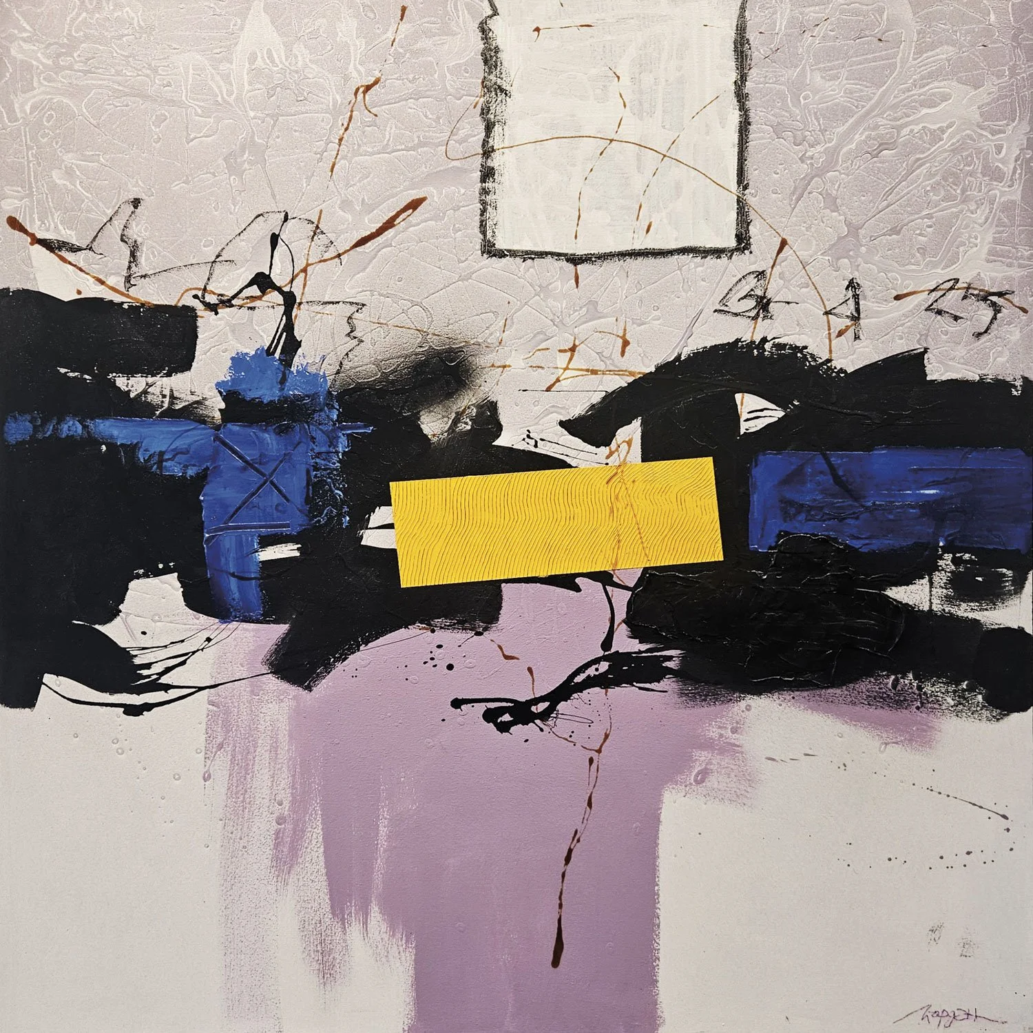  Gateway  48" x 48"   Mixed media on canvas