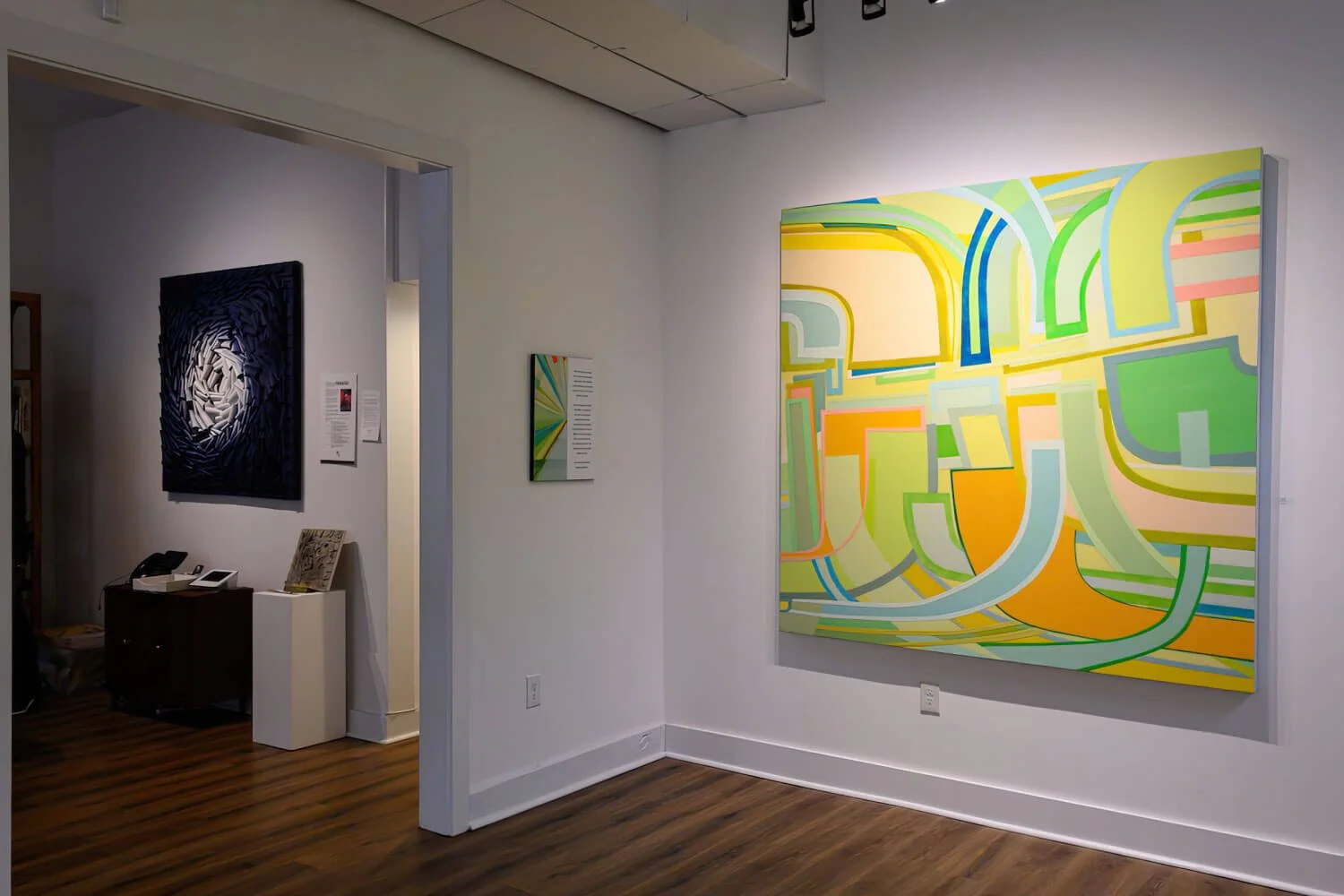 Susan Dory installation at Jillian Mac Fine Art