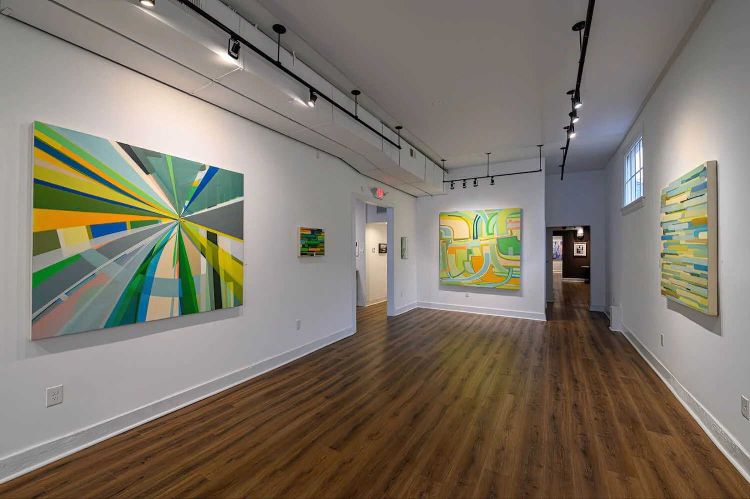 Susan Dory installation at Jillian Mac Fine Art