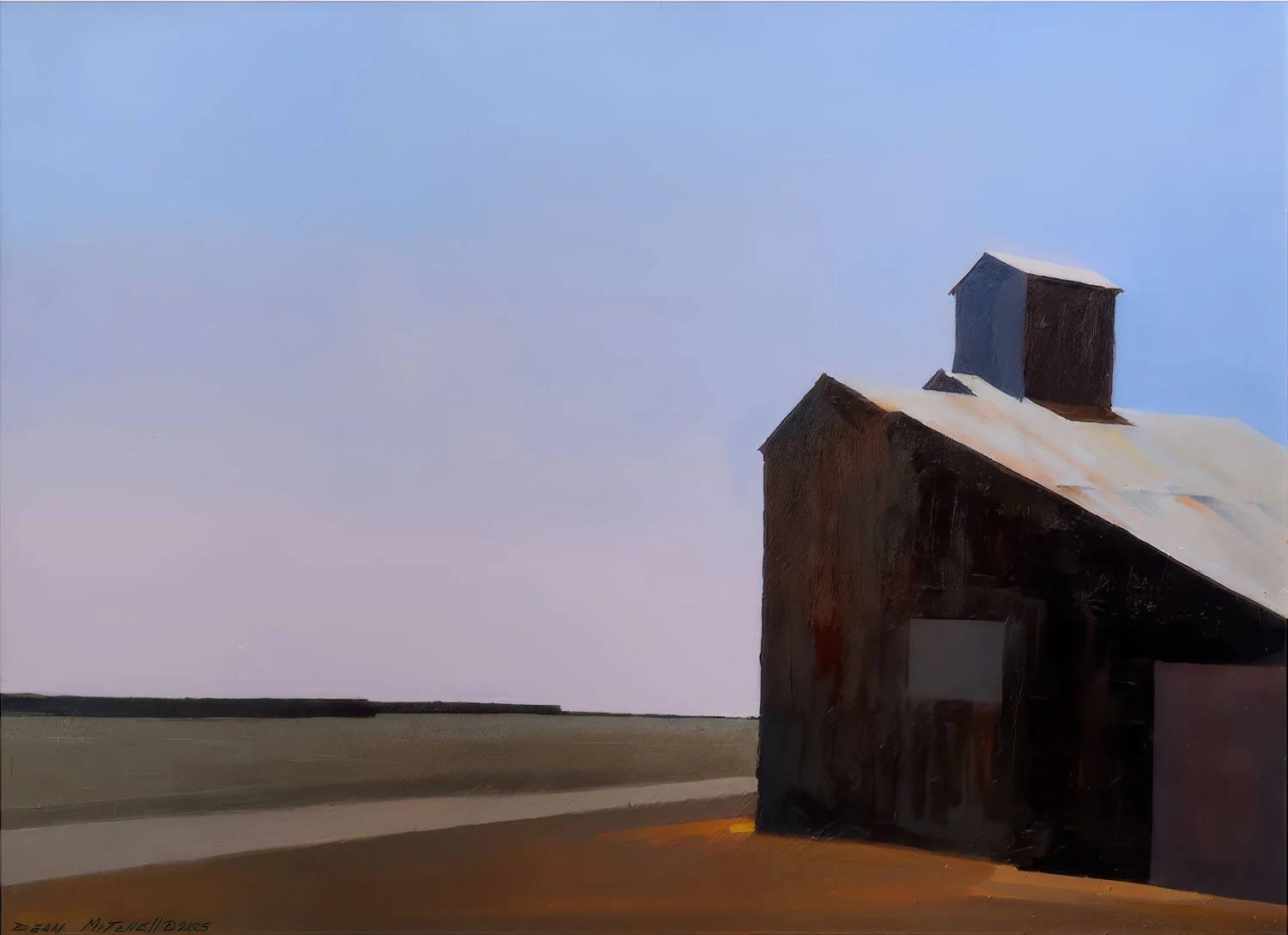  THE EDGE OF MODERN  (31" x 39½")
 Oil on panel, signed & dated LL.