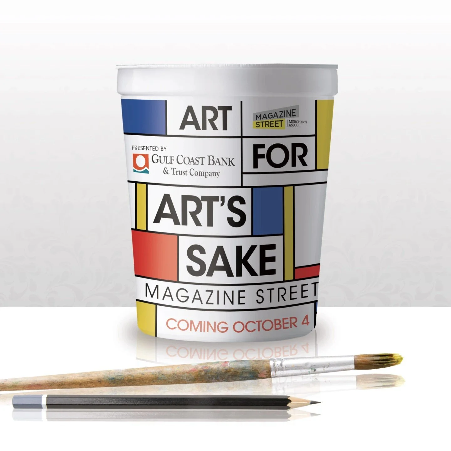 Sip, stroll, and savor: Art for Art's Sake is one week away! October 4, 5&ndash;8p @dean.mitchell.artist @jillianmacfineart @magazinestreet