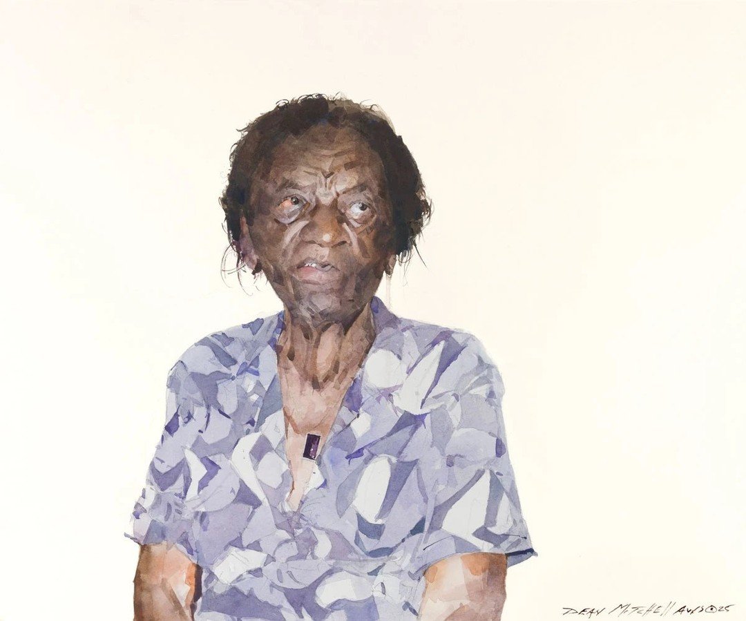 Dean Mitchell receives the Platinum Award in the Southern Watercolor Society's 49th Annual Juried Exhibition for his painting &ldquo;Mrs. Flowers.&rdquo;

Mitchell's portraits are known for their humanity and restraint&mdash;revealing the quiet stren