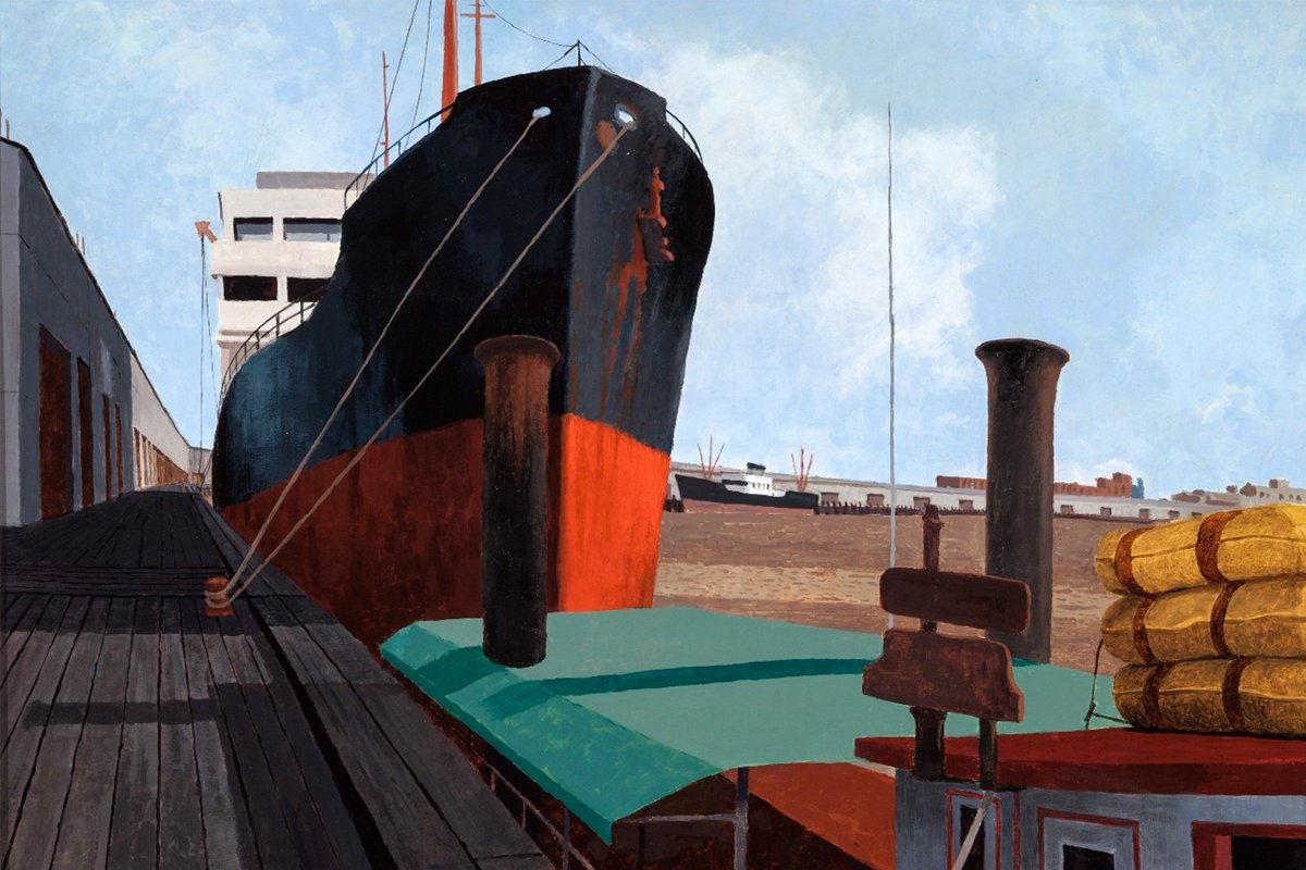 Port of New Orleans by Rolland Golden