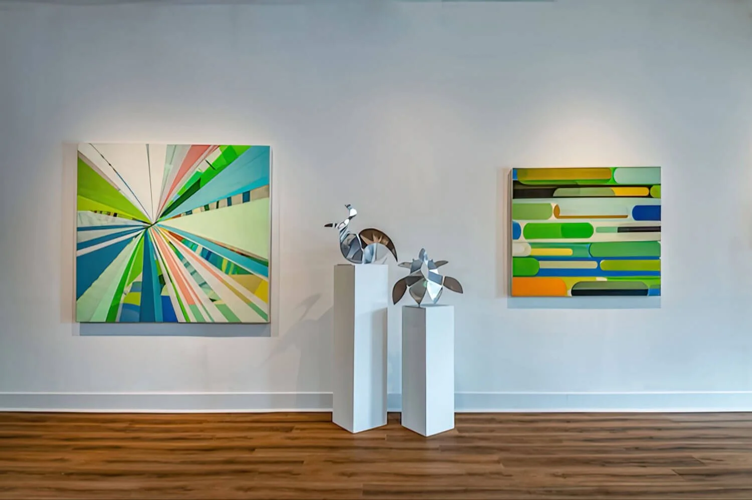 Susan Dory installation at Jillian Mac Fine Art