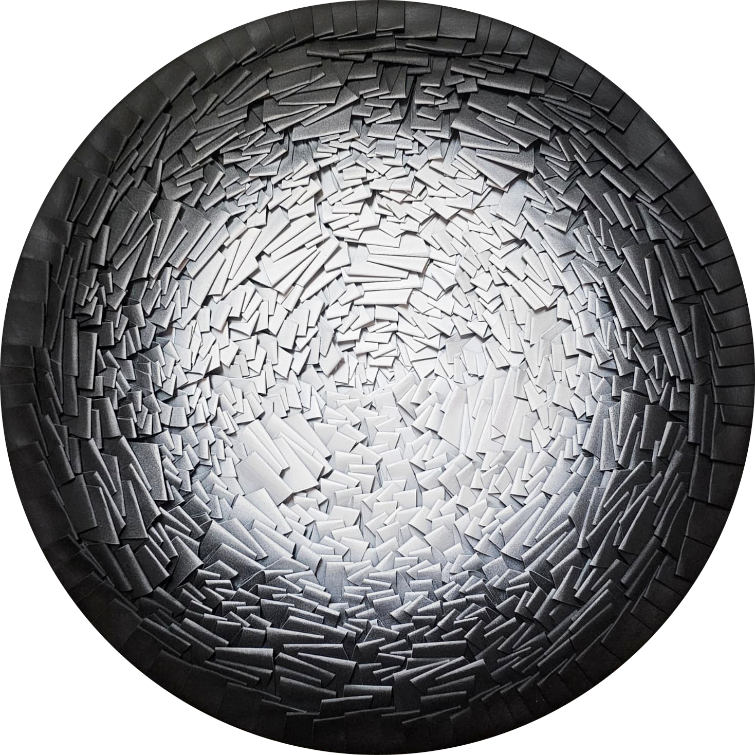  Time and Space  (24" x 24")  Acrylic Resin on premium German Paper (Texon Vogue) 100% infused with latex 352g mounted on canvas. (2024).