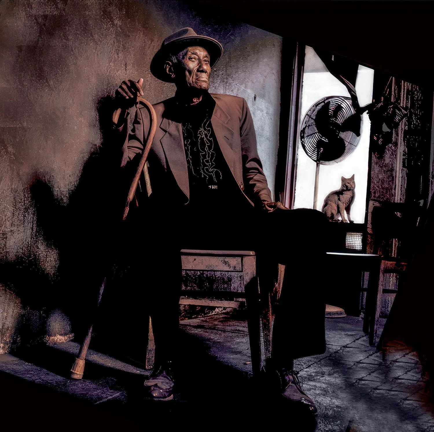 Juke Joint Cat  (20" x 20") 
Photography. Edition of 25.