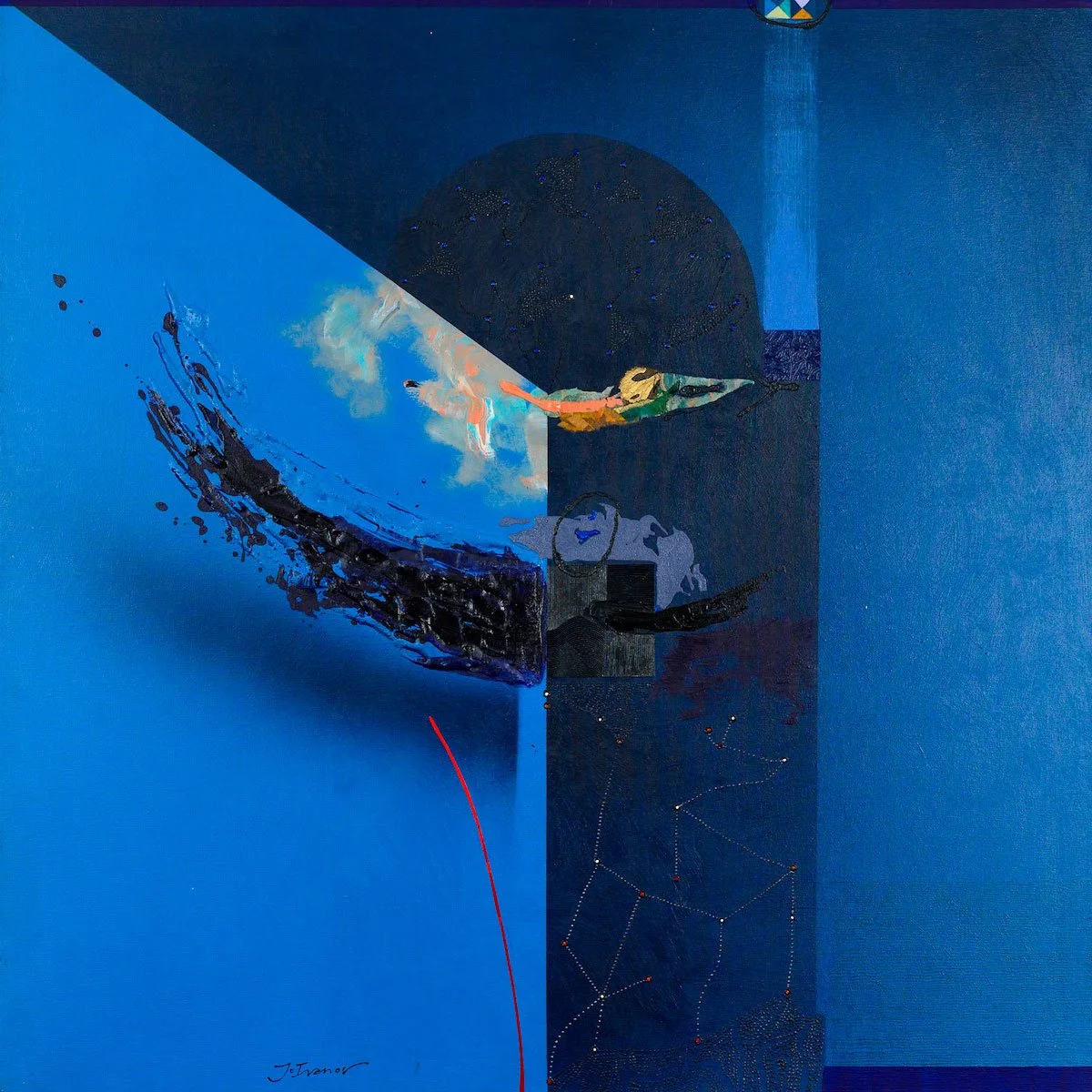  Morning Light  36" x 36"   Mixed media on canvas