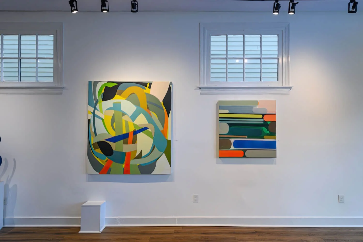 Susan Dory installation at Jillian Mac Fine Art