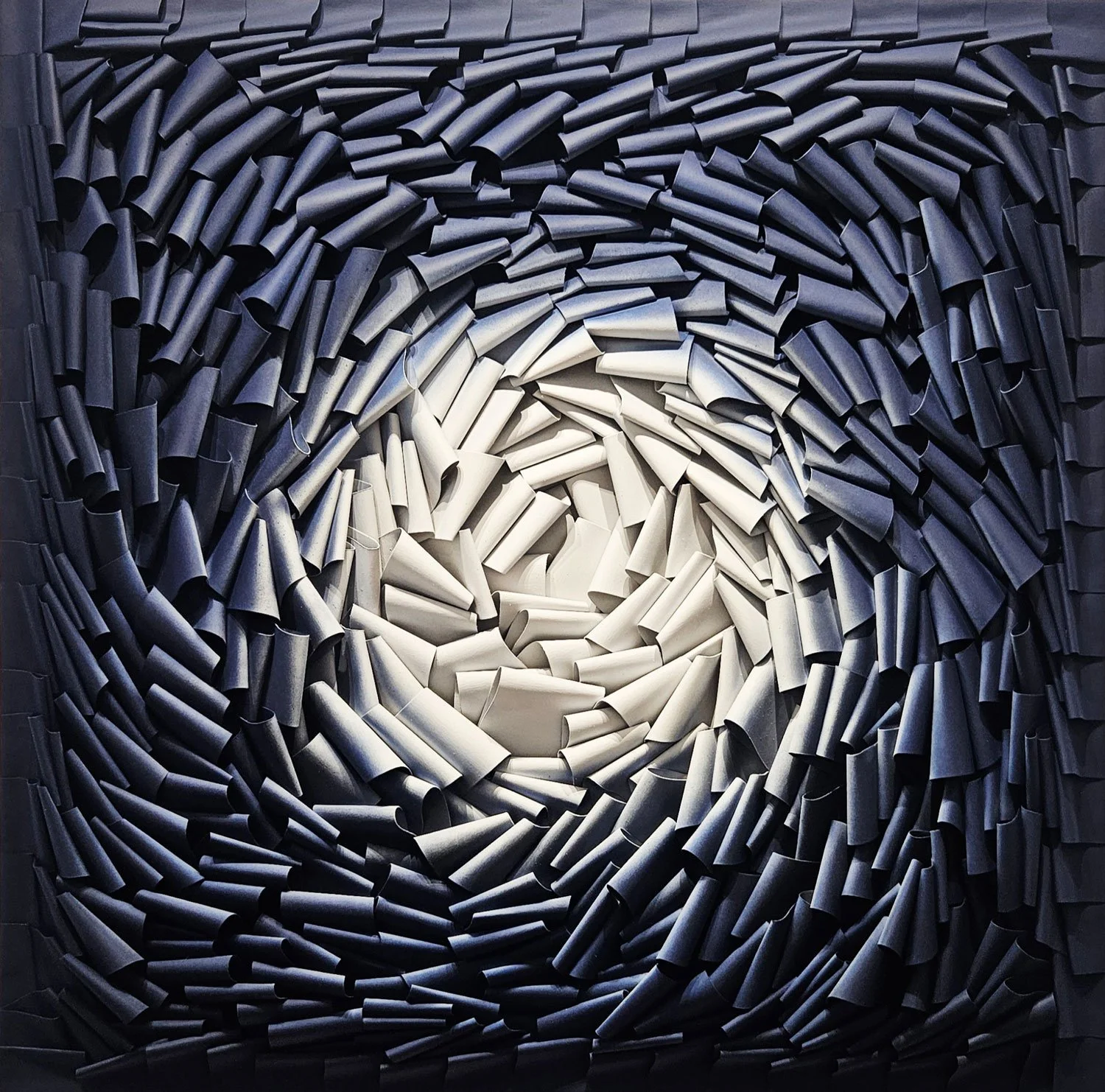  Celestial Sphere  (48" x 48")  Acrylic Resin on premium German Paper (Texon Vogue) 100% infused with latex 352g mounted on canvas.