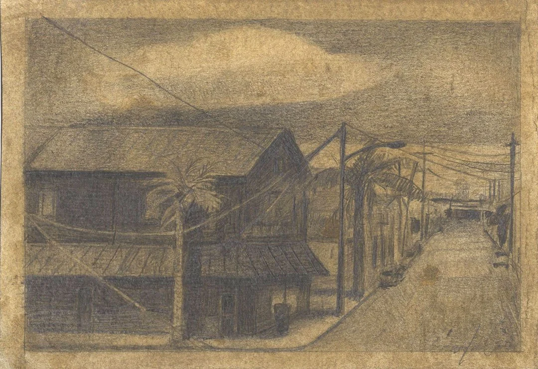St. Bernard Ave.
Pencil 6" x 9"
